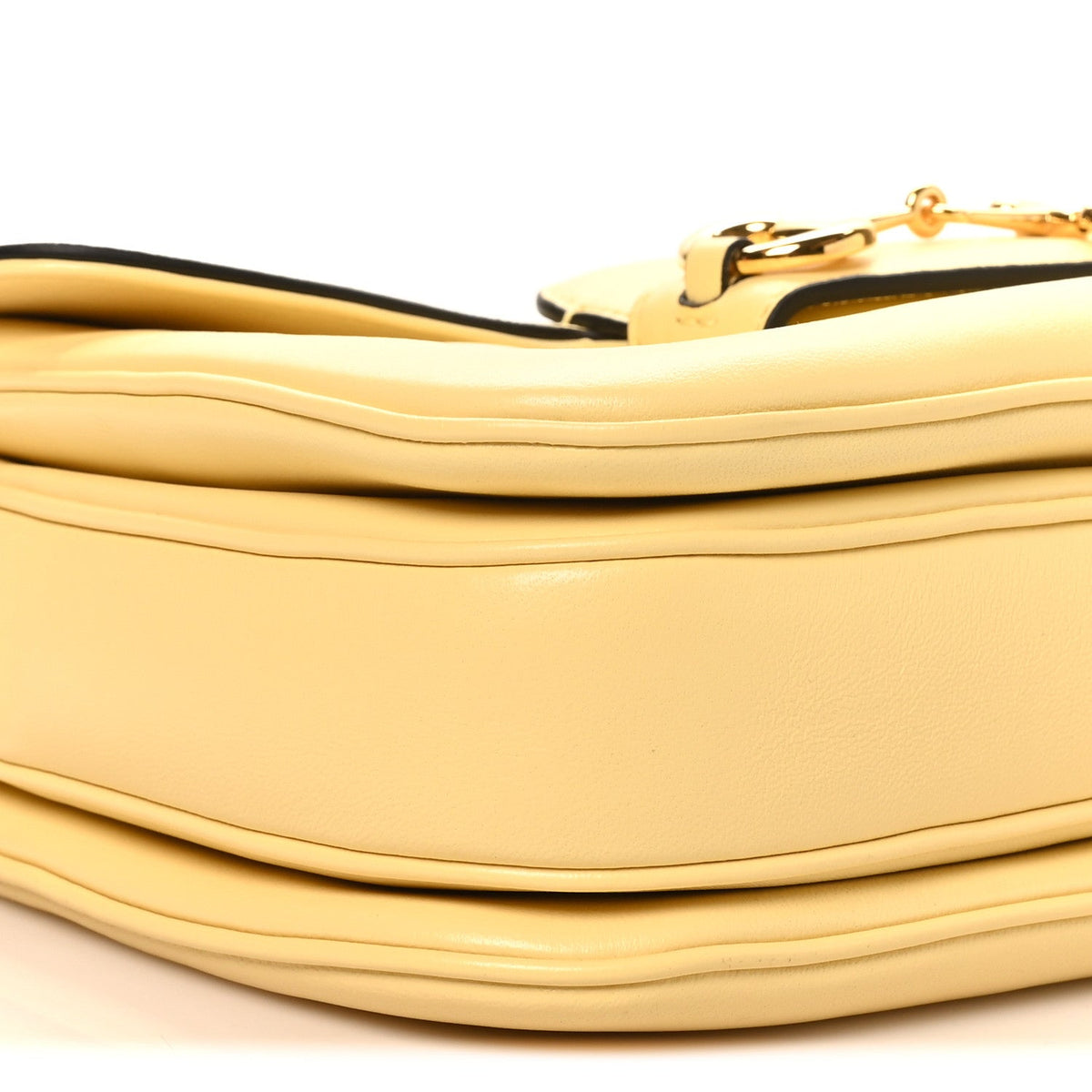 Small Calfskin Shoulder Bag - Yellow