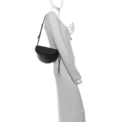 Goatskin Shoulder Bag - Black