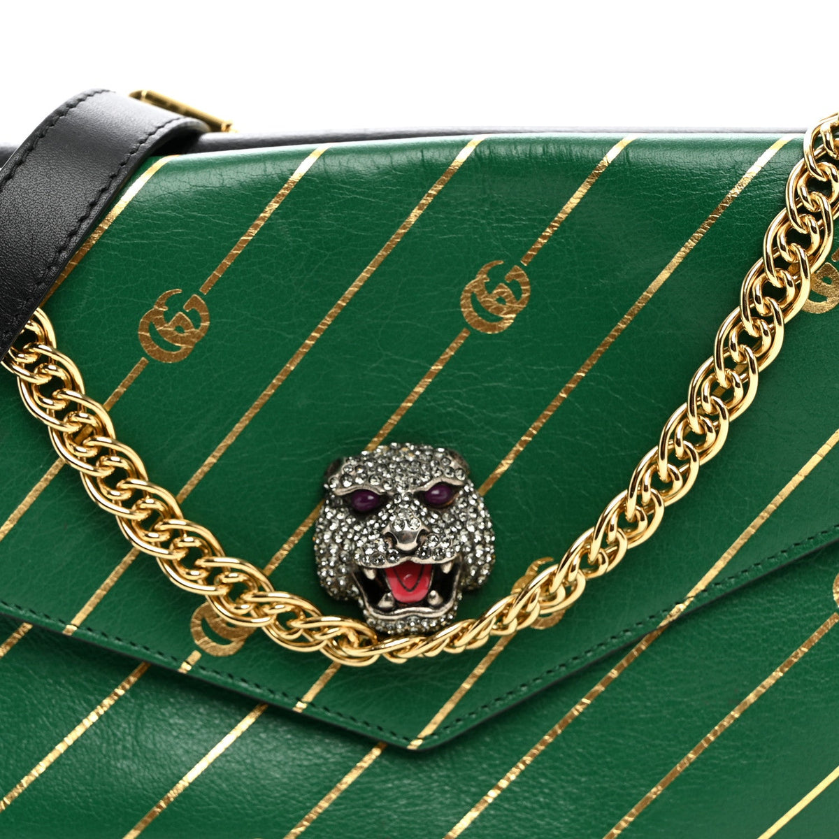 Medium Calfskin Shoulder Bag - Green