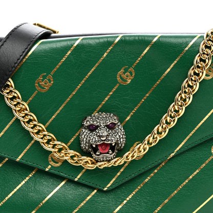 Medium Calfskin Shoulder Bag - Green