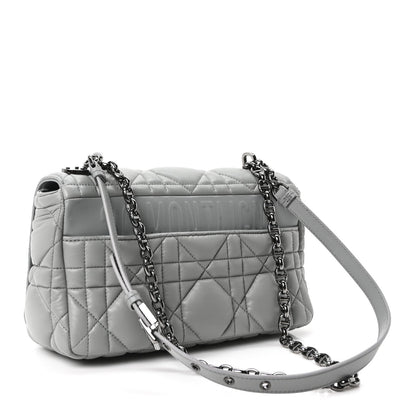 Medium Calfskin Handbag - Grey