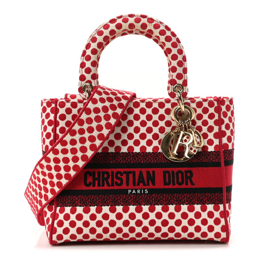 Medium Canvas Handbag - Red
