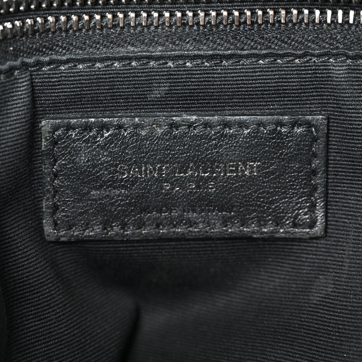 Medium Calfskin Satchel Bag - Black