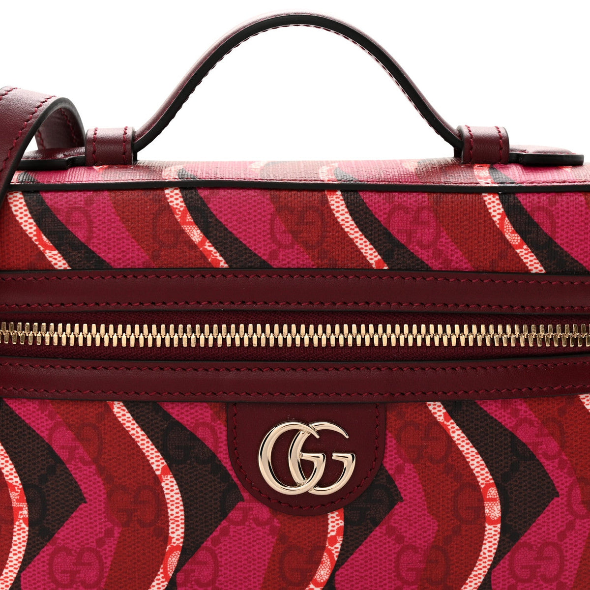 Canvas Shoulder Bag - Red