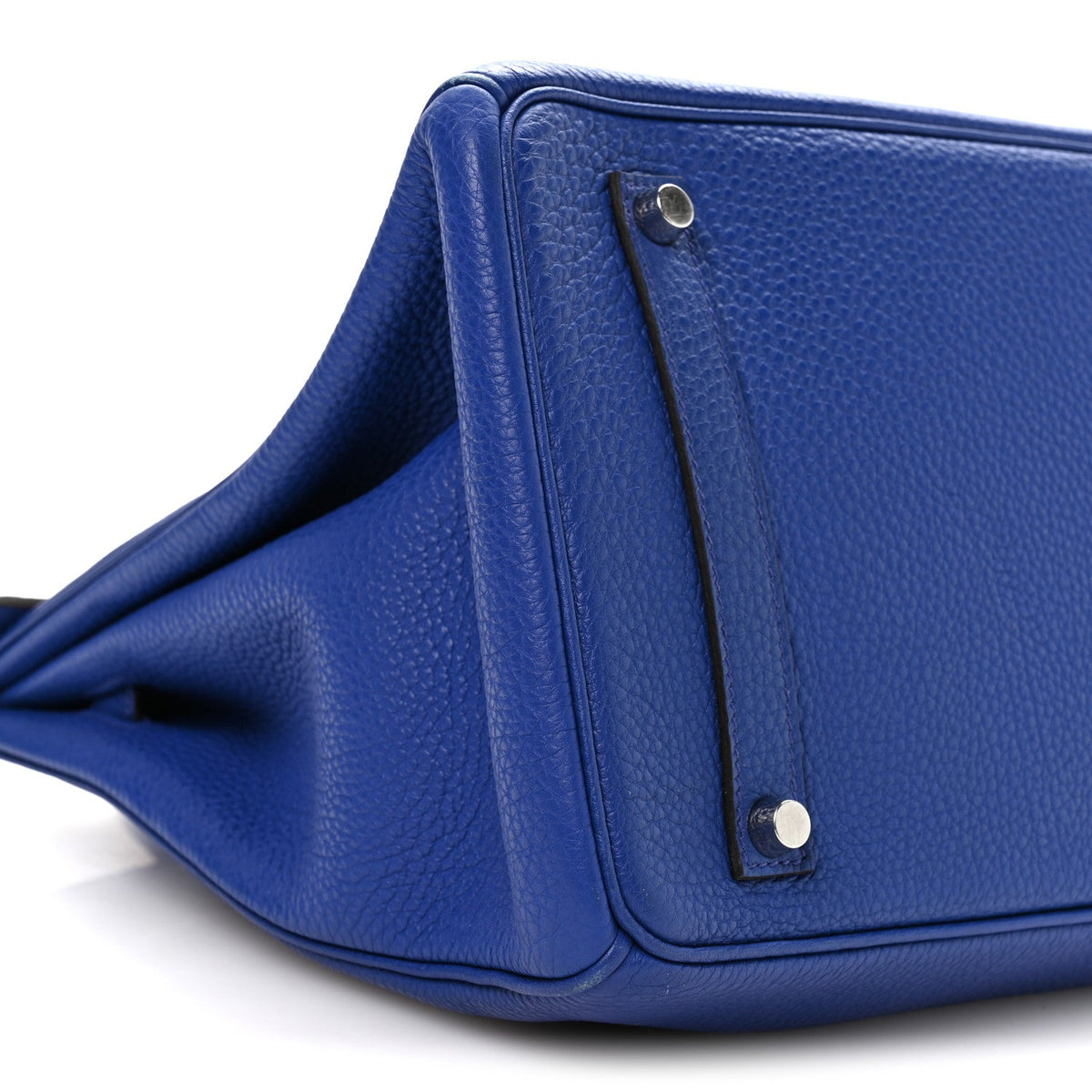 Togo Birkin 35 Bleu France Handbag