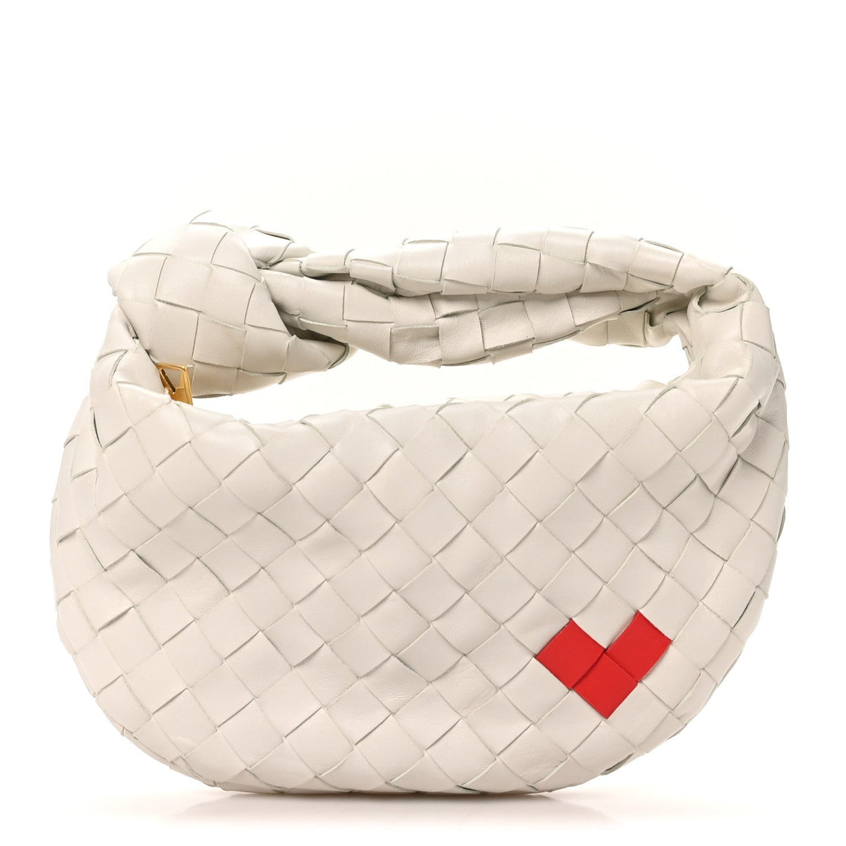 Mini Nappa Handbag - White