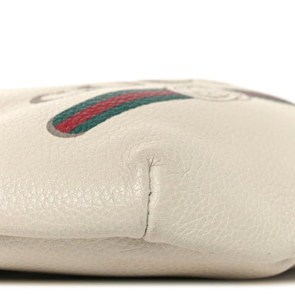 Small Calfskin Belt Bag - White