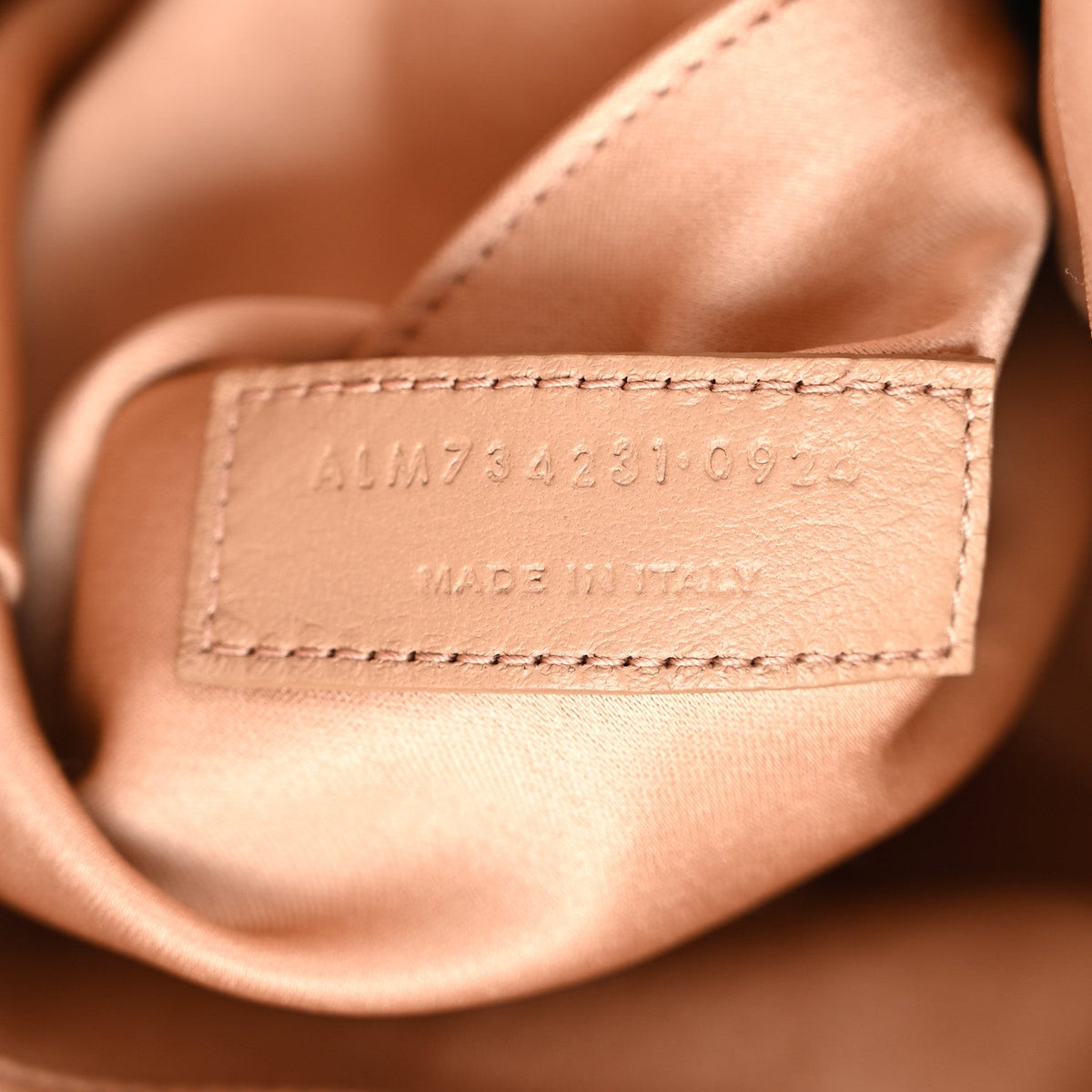 Satin Evening Pouch Nude Baby Nude Pouch
