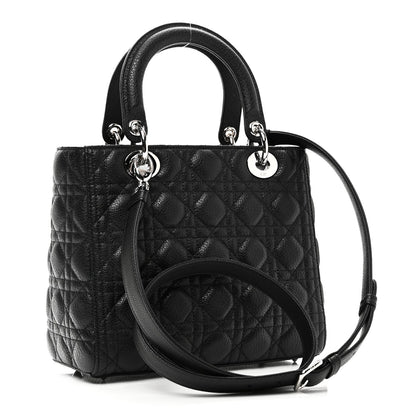 Medium Calfskin Handbag - Black
