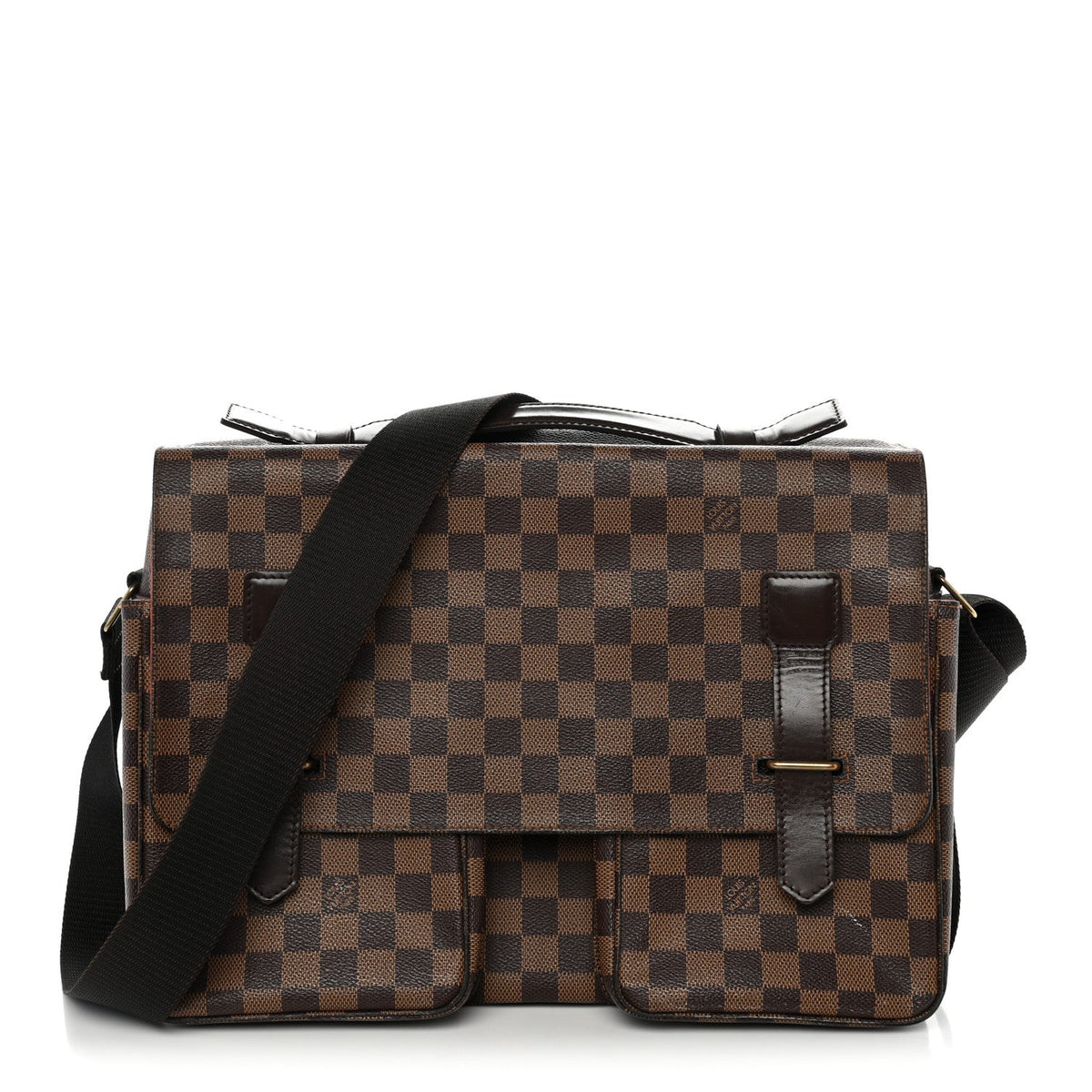 Damier Ebene Broadway Messenger Bag Handbag