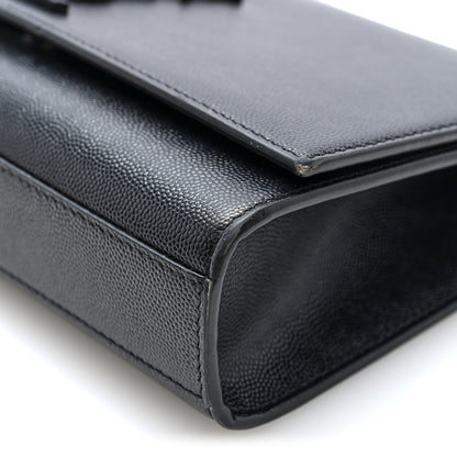 Medium Satchel Bag - Black