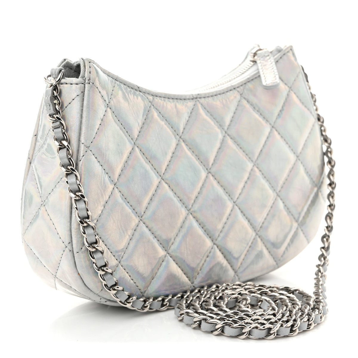 Quilted Goatskin Clutch Bag