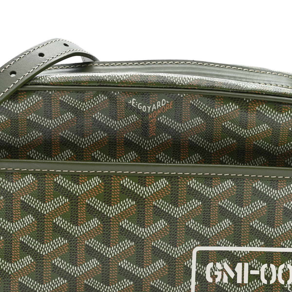 Ine Code Sac Cap Vert Khaki Handbag