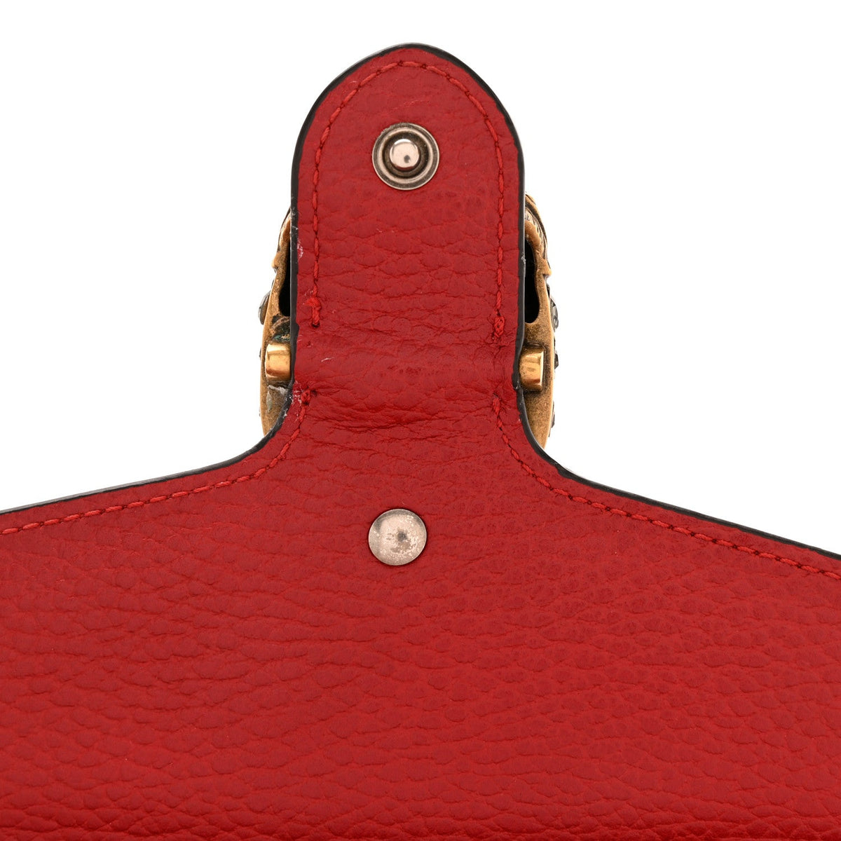 Mini Calfskin Wallet Bag - Red
