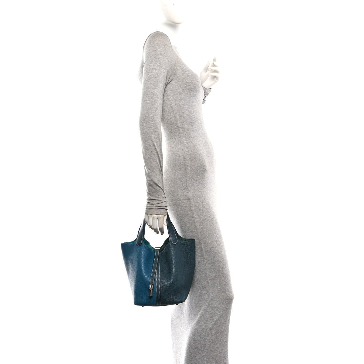 Taurillon Clemence Casaque Picotin Lock  Handbag