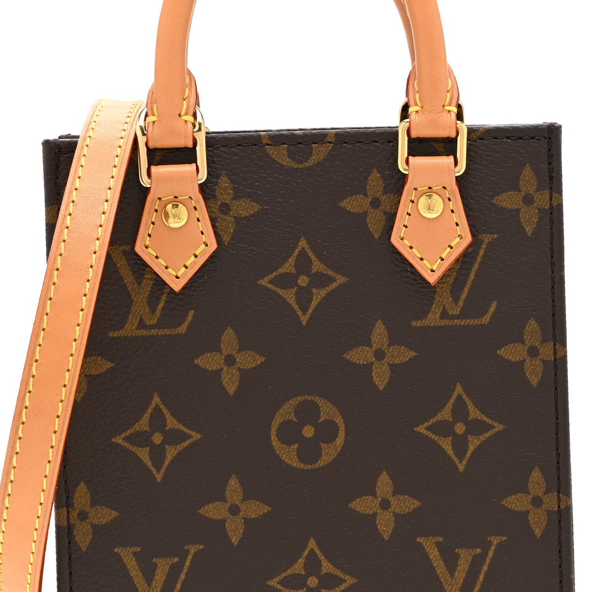 Monogram Petit Sac Plat Handbag