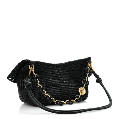Medium Shoulder Bag - Black