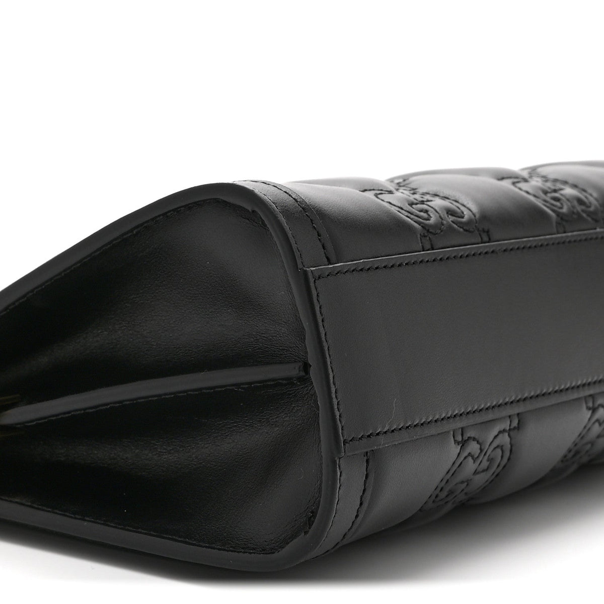 Small Calfskin Shoulder Bag - Black