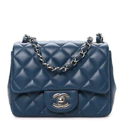 Mini Quilted Lambskin Flap Shoulder Bag