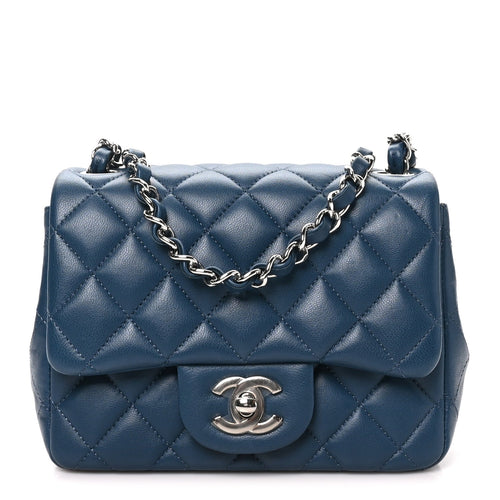 Mini Quilted Lambskin Flap Shoulder Bag