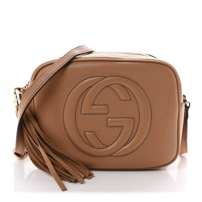 Small Calfskin Handbag - Beige
