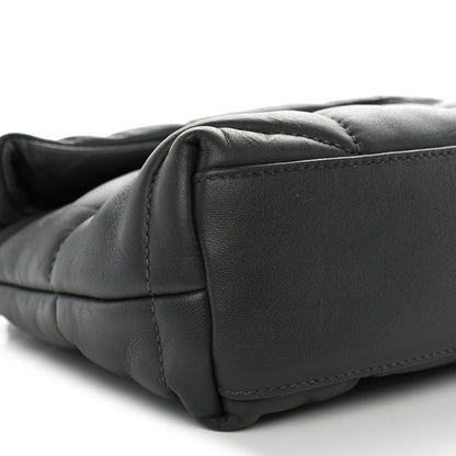 Quilted Lambskin Satchel Bag