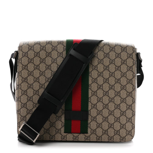 Flap Shoulder Bag - Black