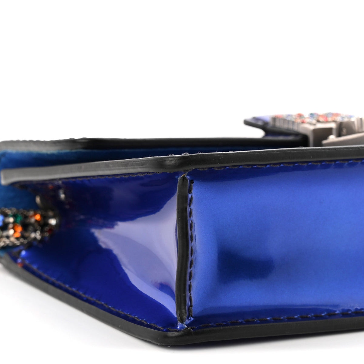 Flap Shoulder Bag - Blue
