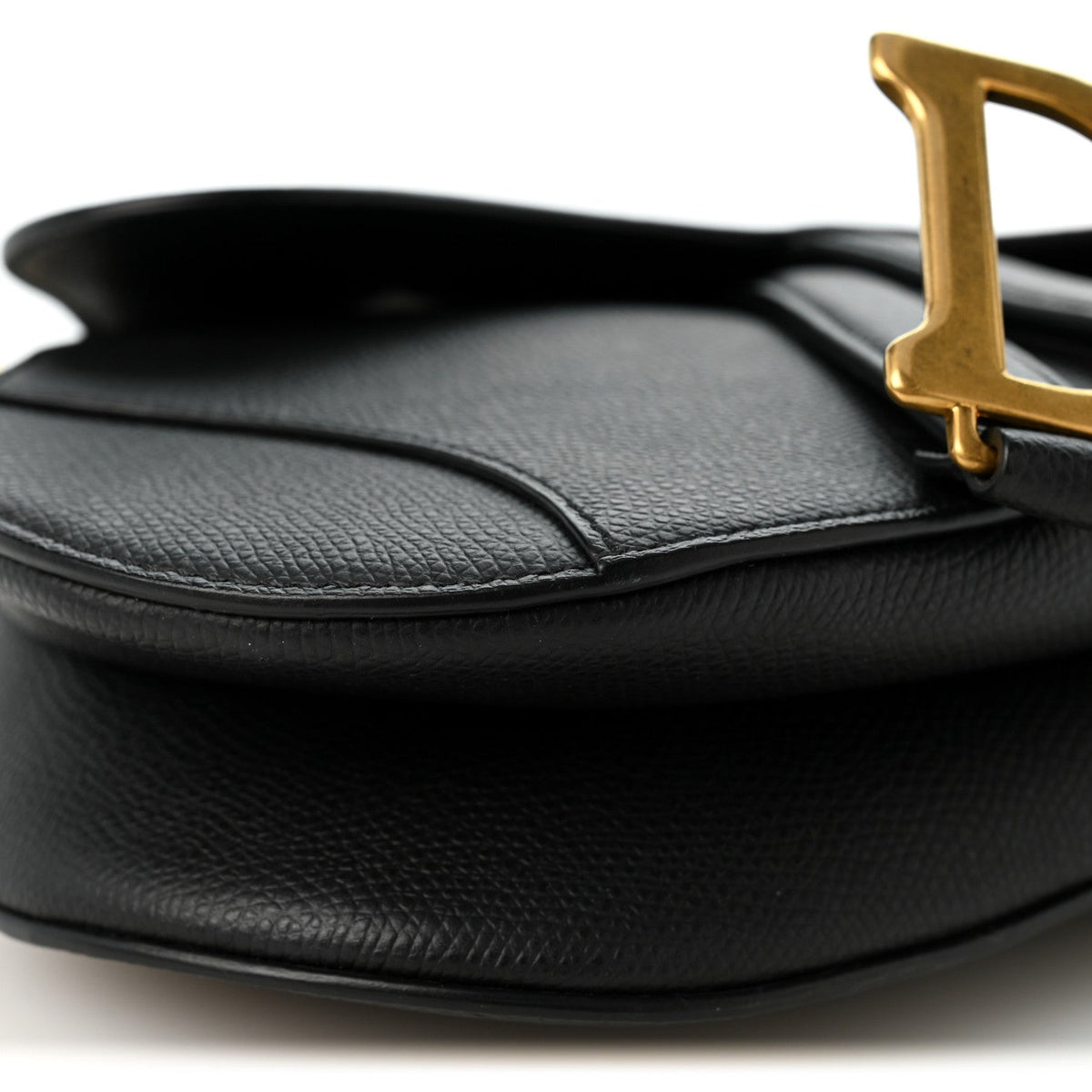 Mini Calfskin Handbag - Black