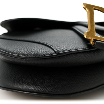 Mini Calfskin Handbag - Black