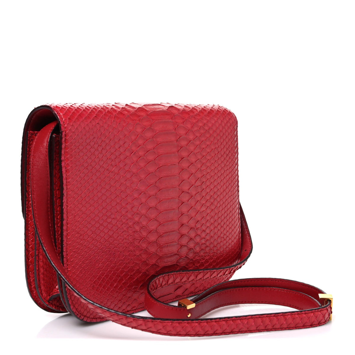 Medium Flap Shoulder Bag - Red