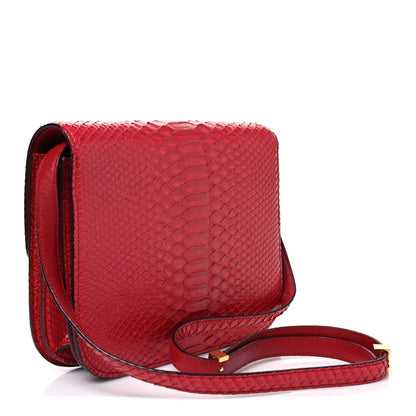 Medium Flap Shoulder Bag - Red