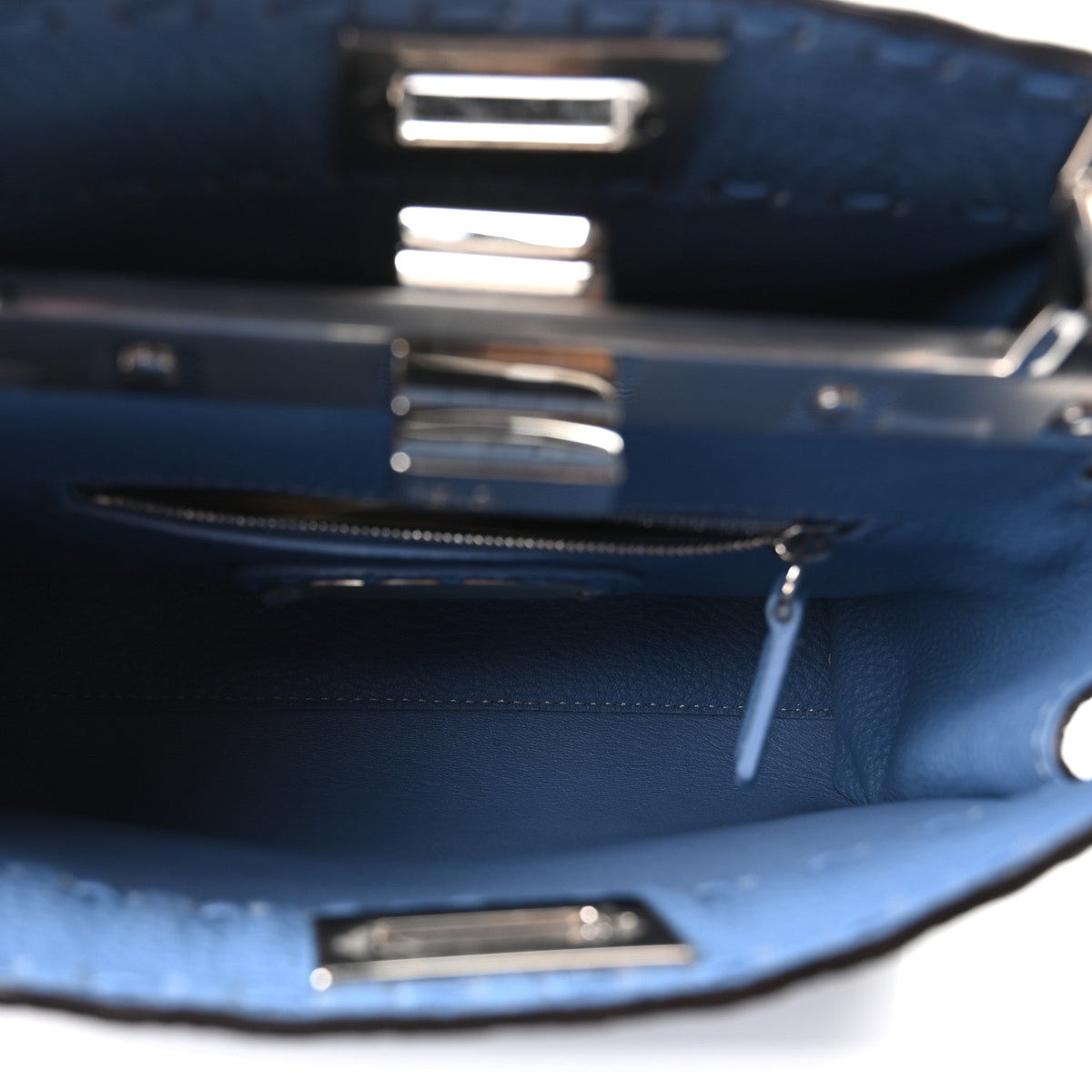 Mini Satchel Bag - Blue