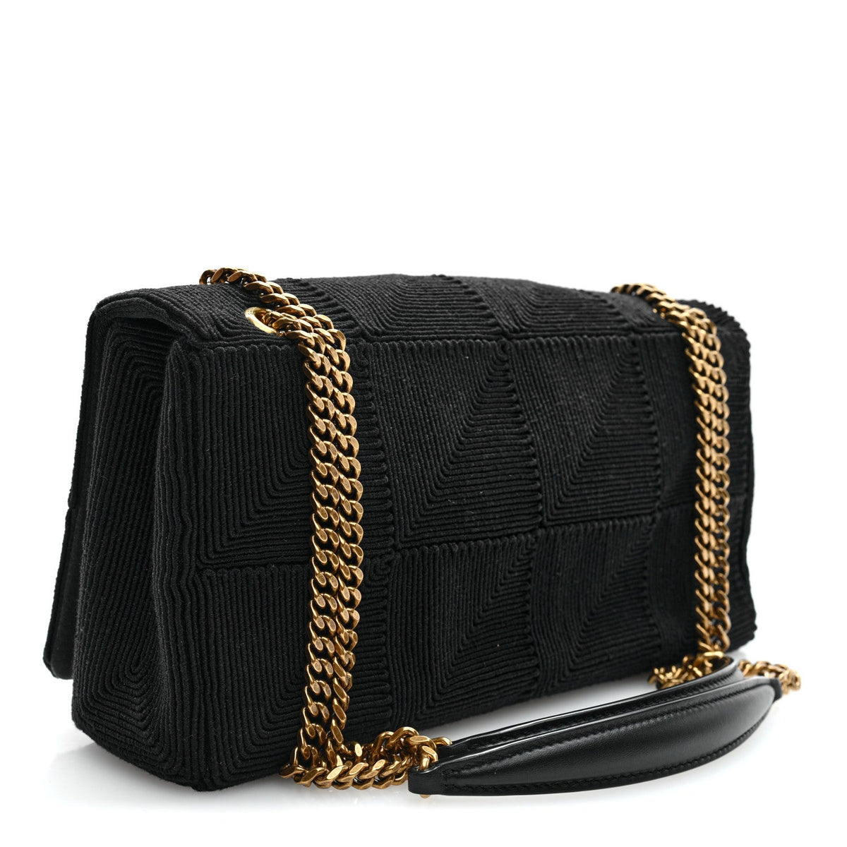 Medium Quilted Handbag - Black