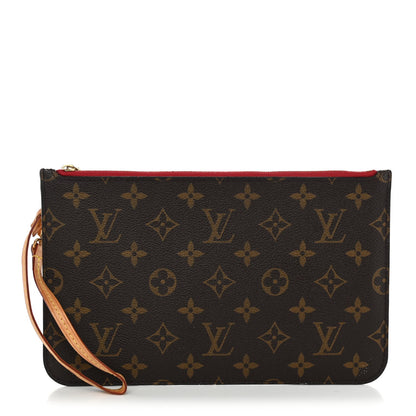 Monogram Neverfull Mm Gm Pochette Cherry Handbag