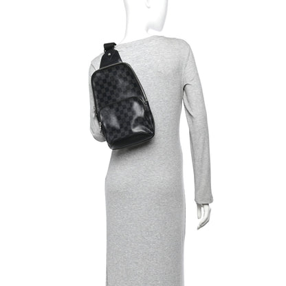 Damier Graphite Avenue Sling Bag Onyx Si Handbag