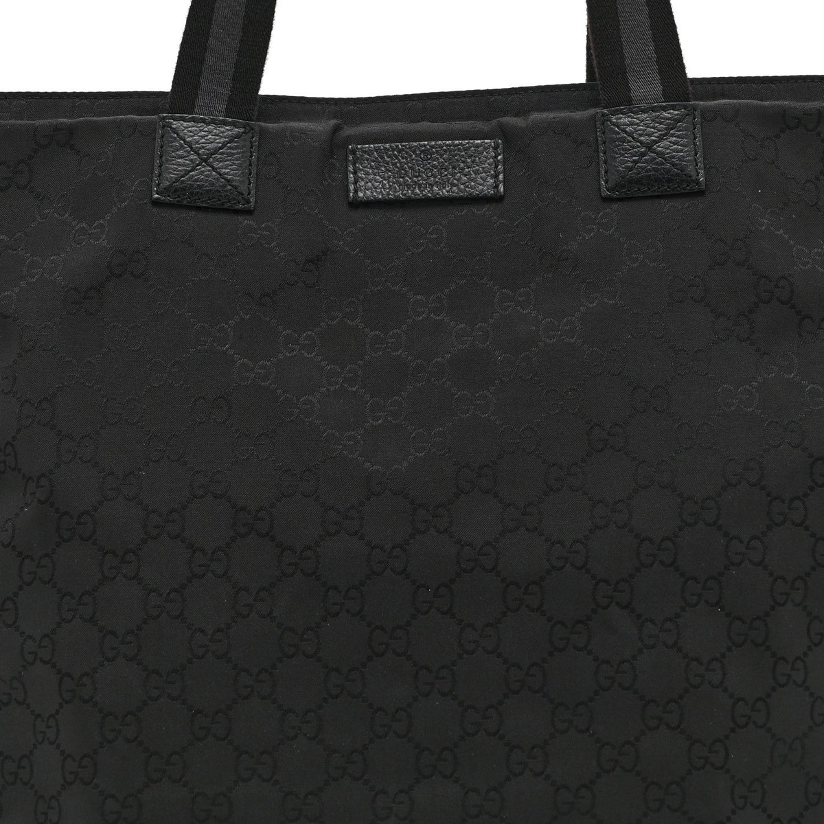 Nylon Tote Bag - Black