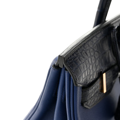 Taurillon Novillo Matte Alligator Birkin Handbag