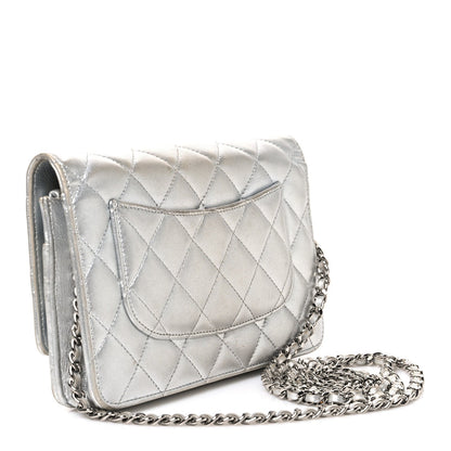 Quilted Lambskin Wallet Bag