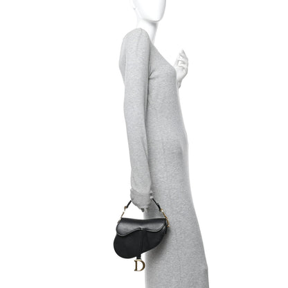 Mini Calfskin Handbag - Black