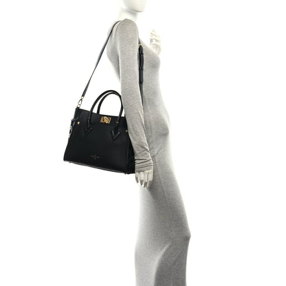 Calfskin Handbag - Black