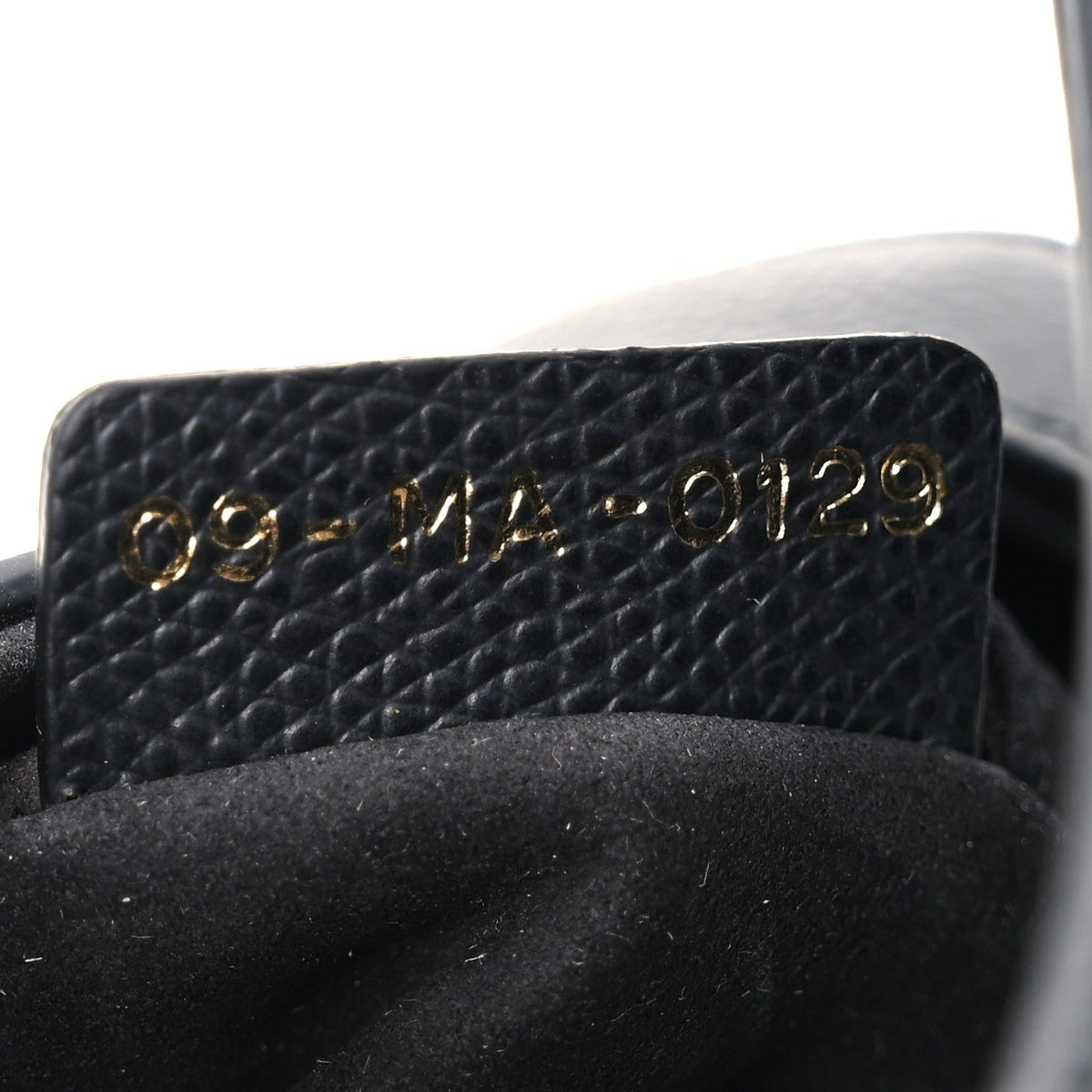 Mini Calfskin Handbag - Black