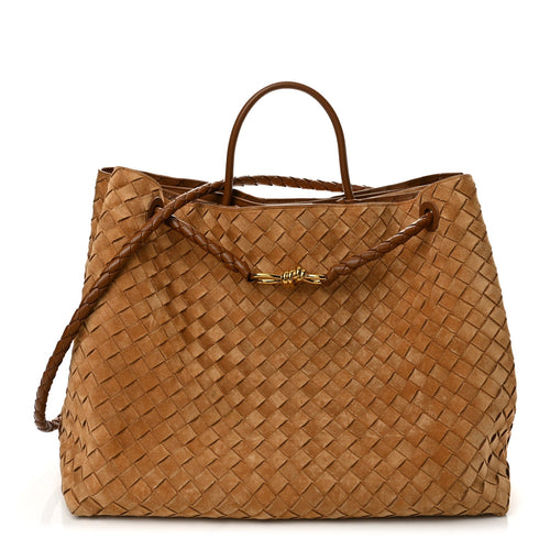 Large Suede Shoulder Bag