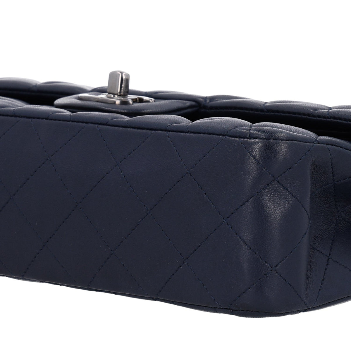 Medium Quilted Lambskin Flap Shoulder Bag