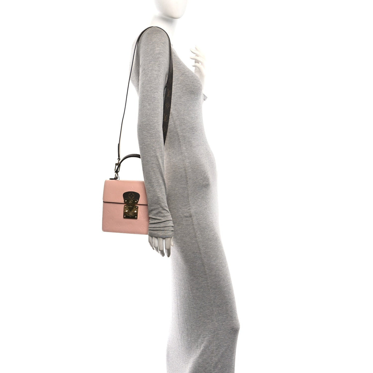 Vernis Epi Monogram Spring Street Rose B Handbag