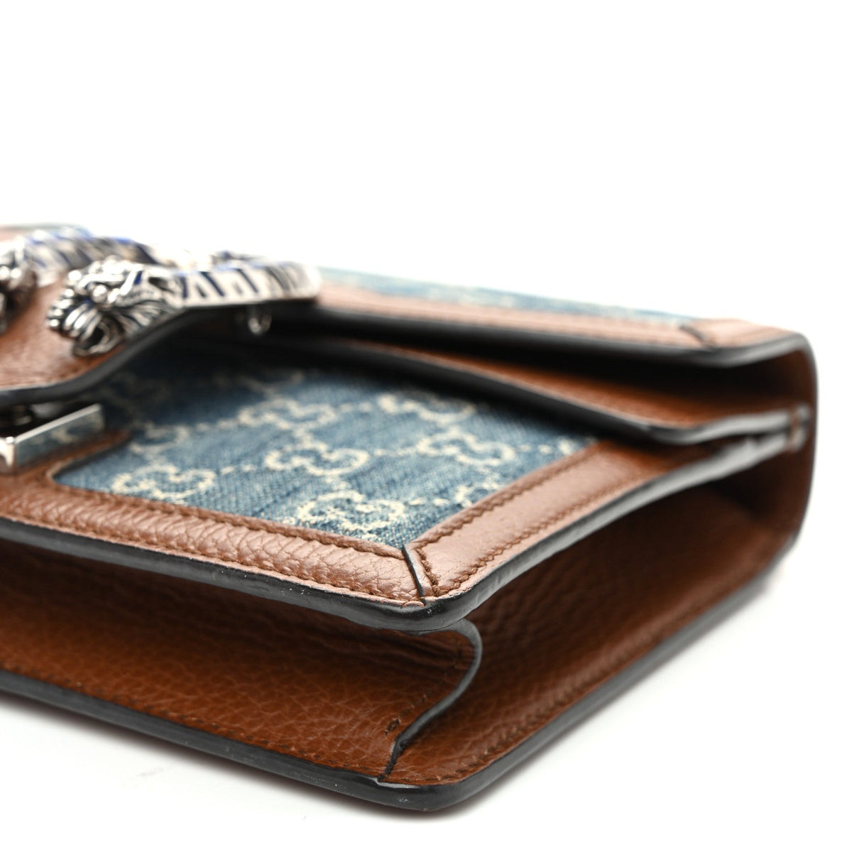 Mini Calfskin Shoulder Bag - Blue