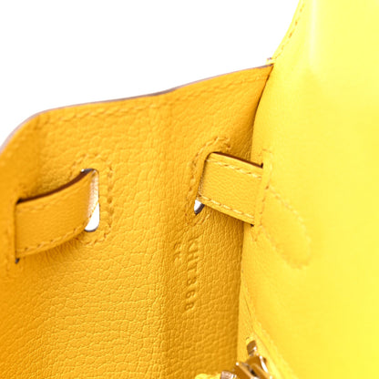 Chevre Chamkila Kelly Sellier 25 Jaune D Handbag