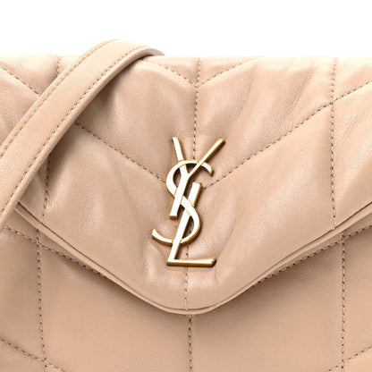 Quilted Lambskin Satchel Bag