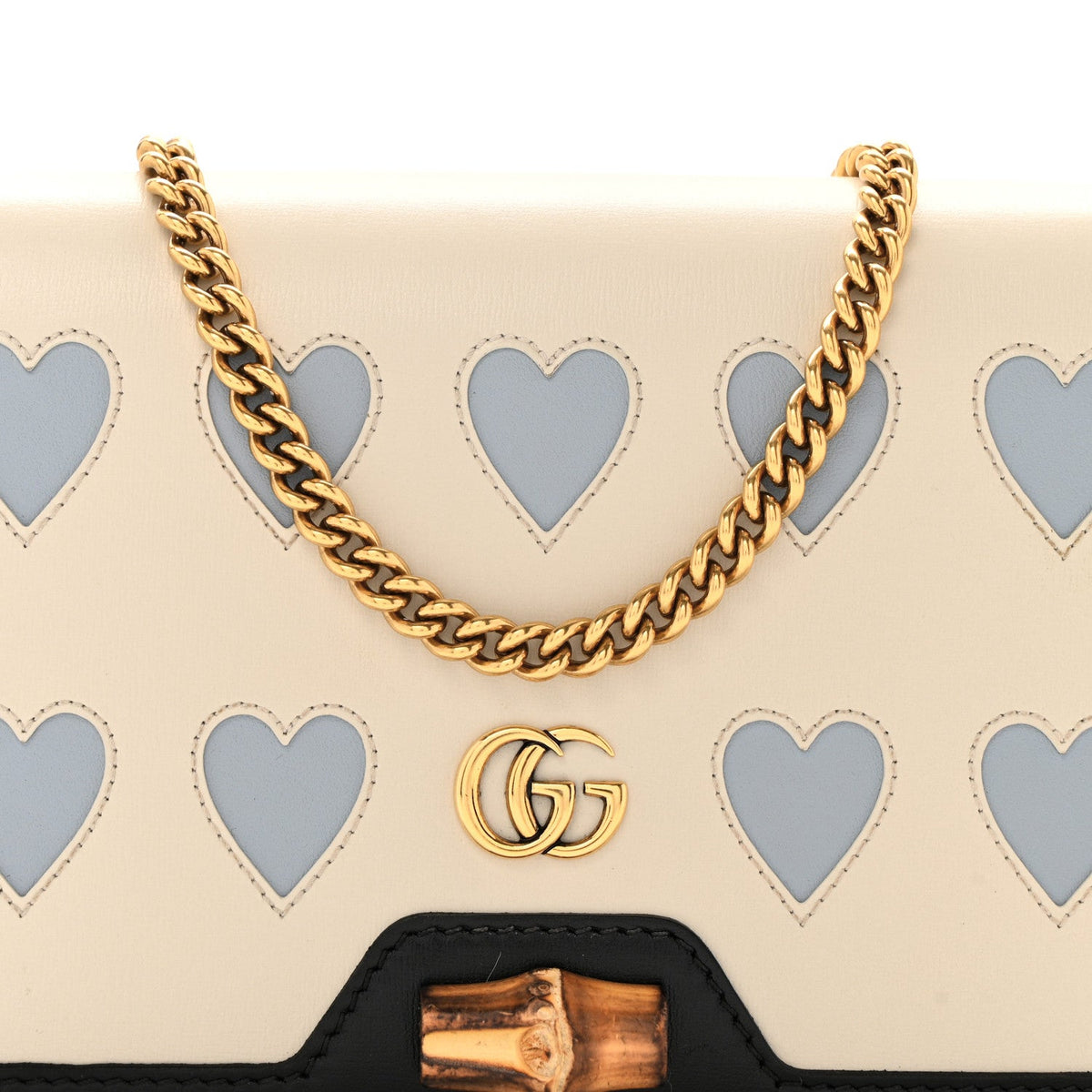 Mini Calfskin Handbag - White