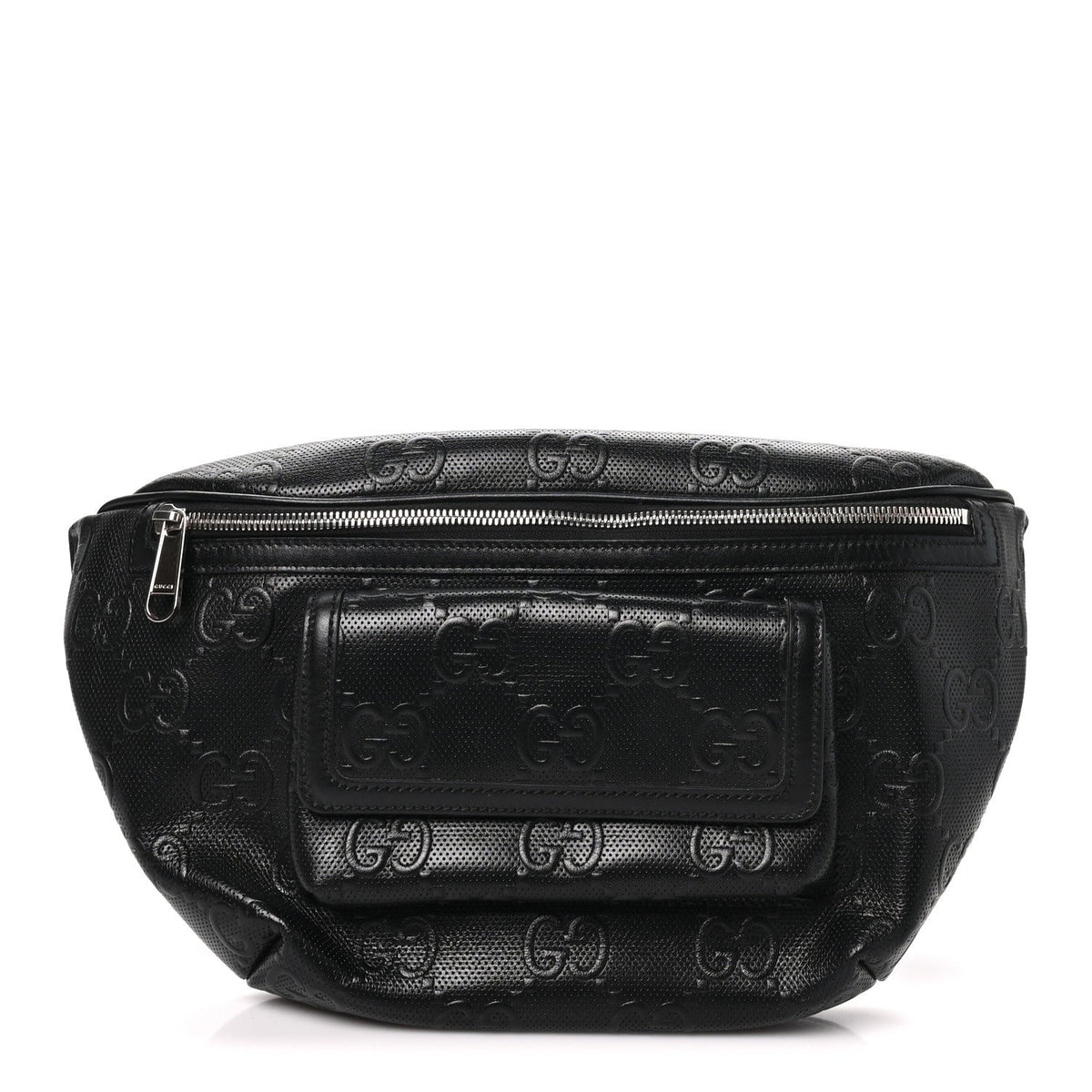 Calfskin Belt Bag - Black